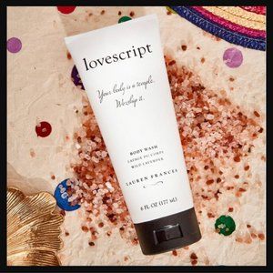 🔥3/$30 NEW LOVESCRIPT Wild Lavender Body Wash Full Size 6 Fl Oz Retail $28.00